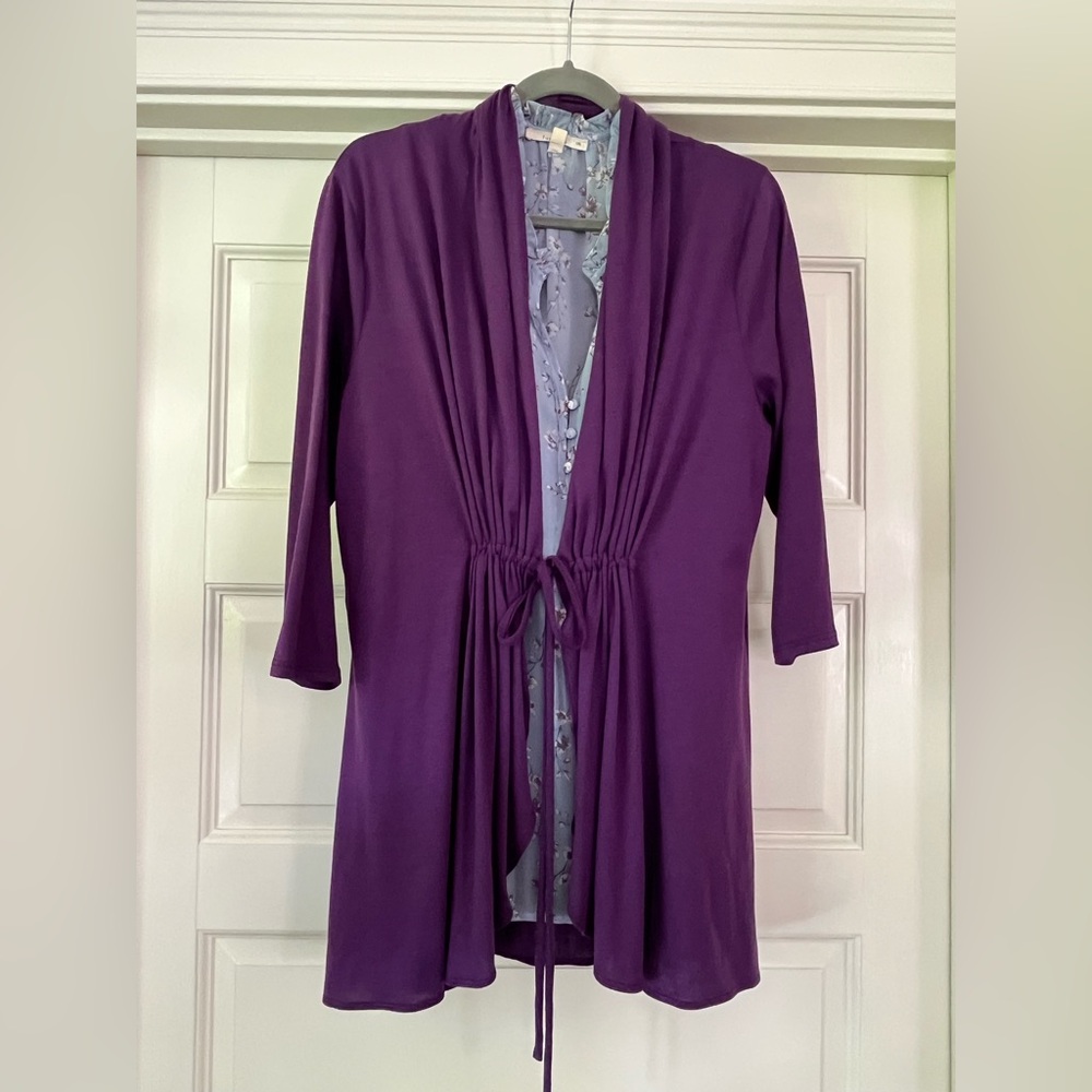 Kiyonna Sunset Stroll Cardigan 1X - Picture 6 of 6